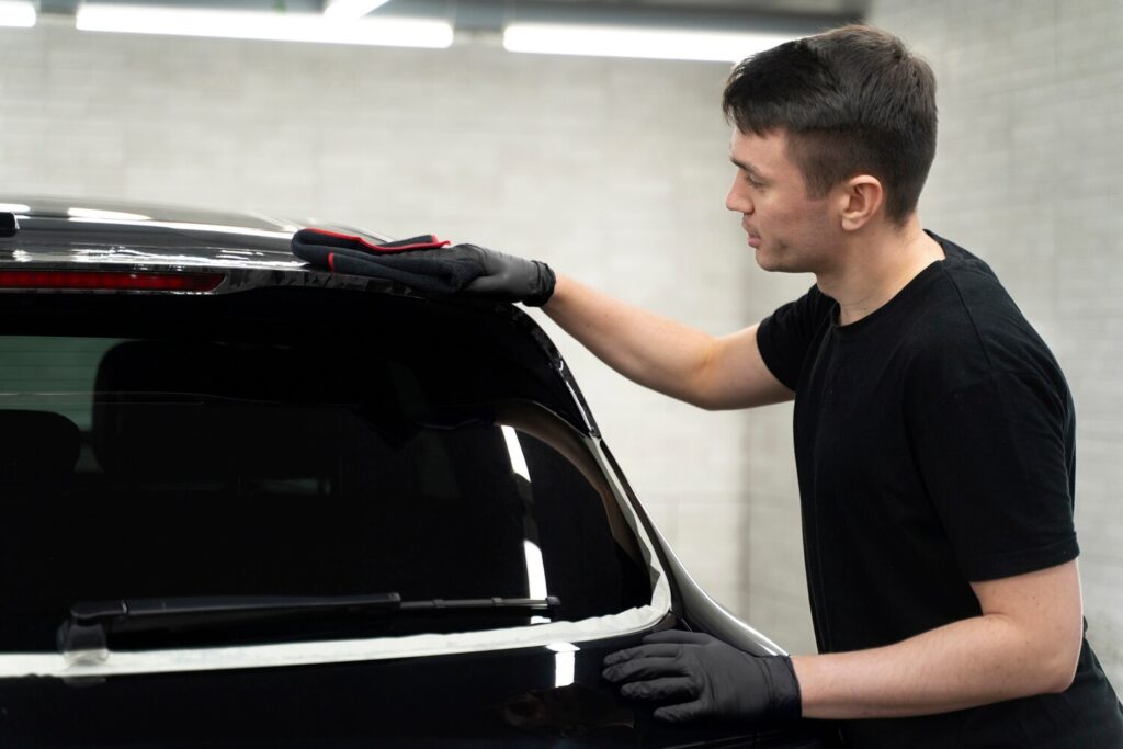 Close up car care process 23 2149193563